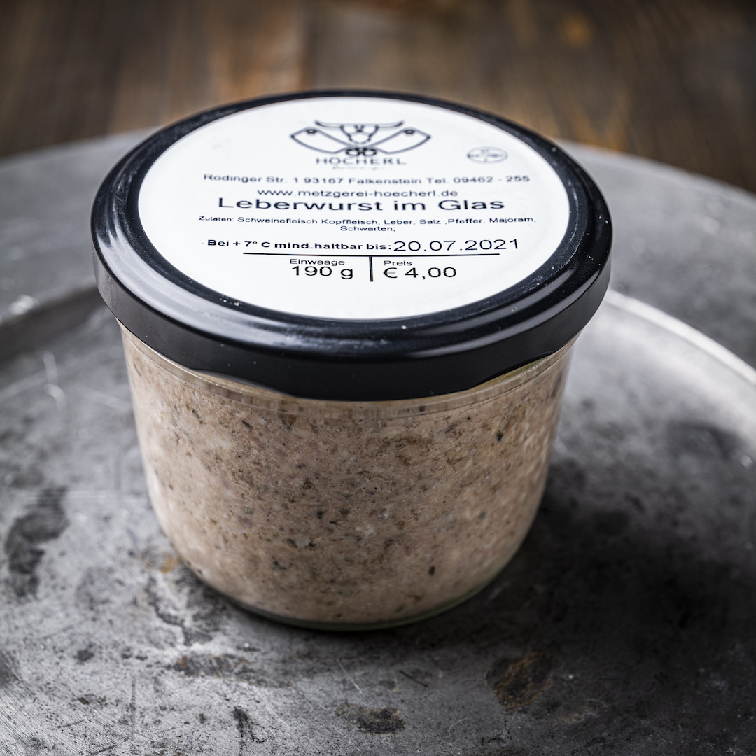 Leberwurst im Glas