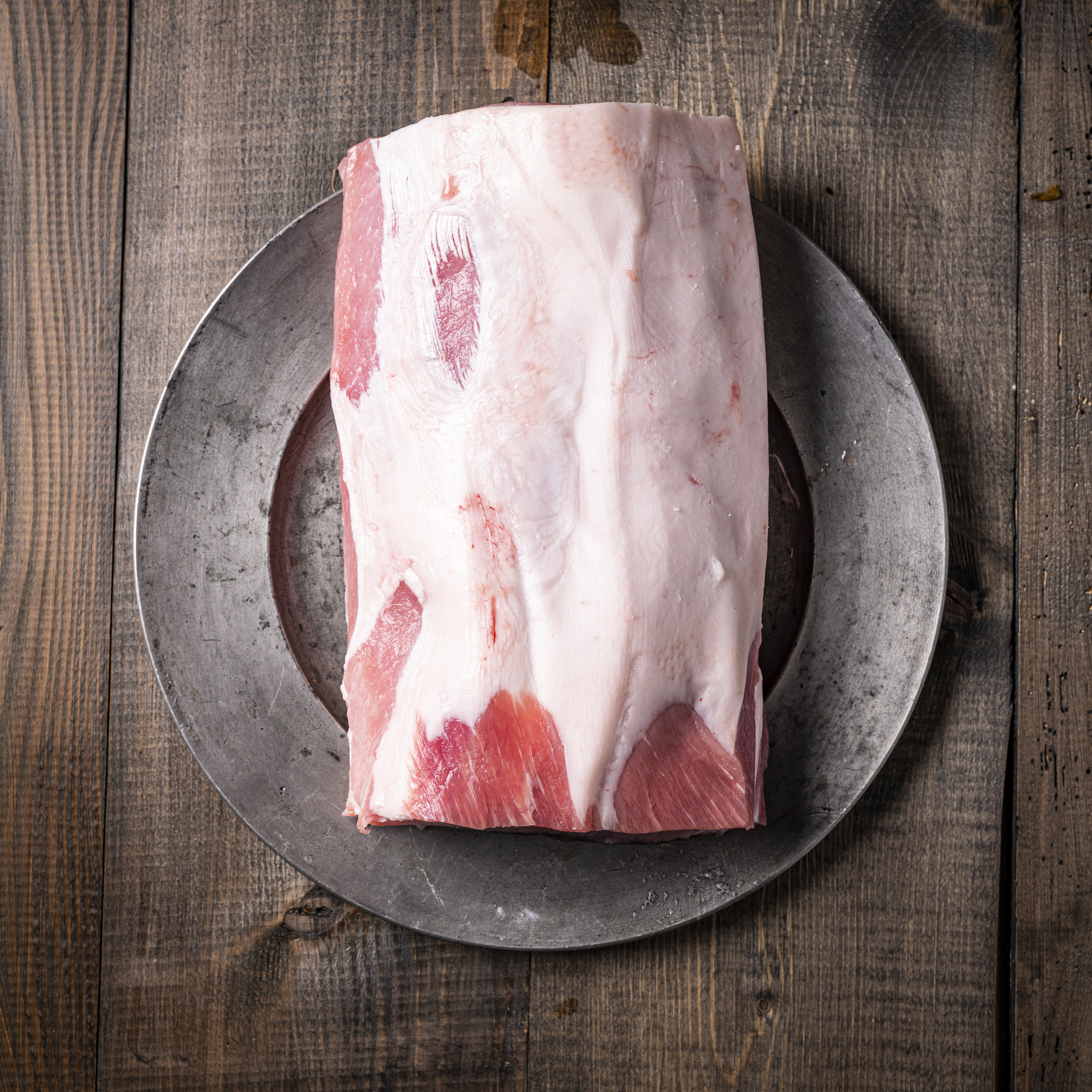 Schweinekotelett ohne Knochen und Schwarte