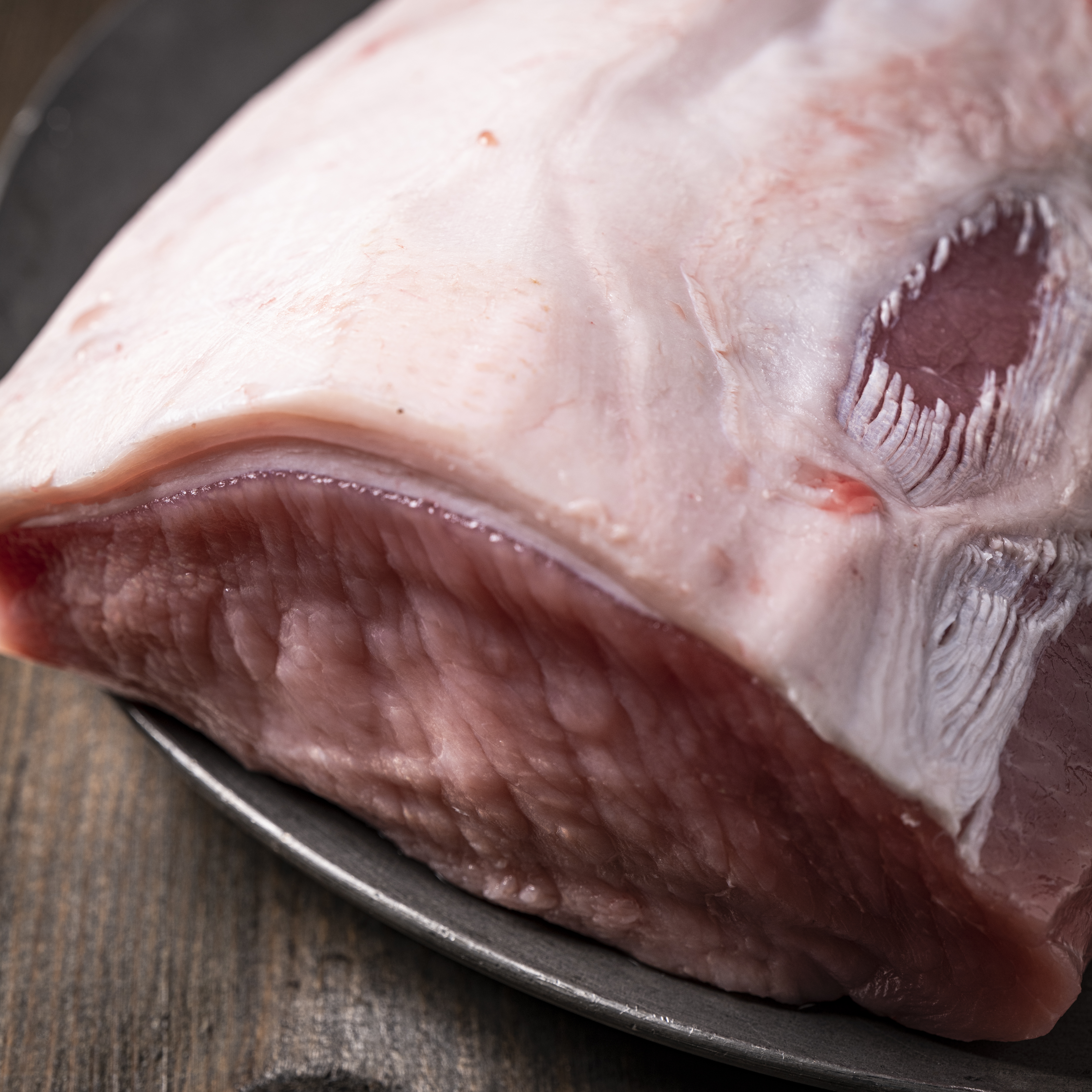 Schweinekotelett ohne Knochen und Schwarte